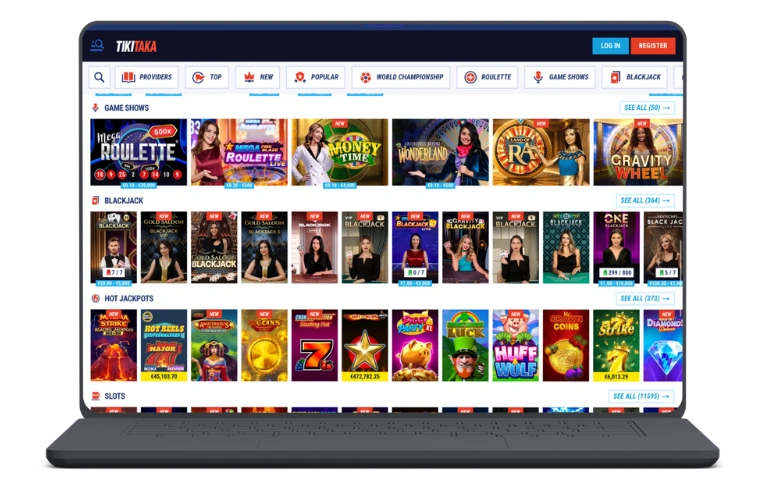 TikiTaka casino login